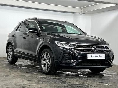 Used VW T-Roc R-line 150 HP (110 kW) 2022 Black SUV