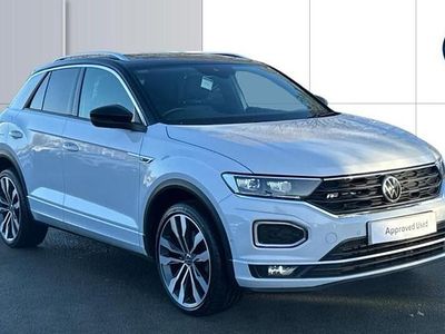 Silver Used 2021 VW T-Roc R-line SUV | £18,339 (Fair price)