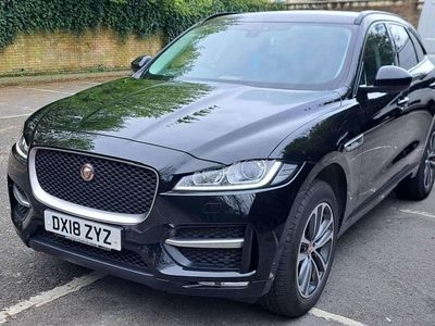 Second-hand Jaguar F-Pace R-Sport 180 CP (132 kW) 2018 Negru SUV