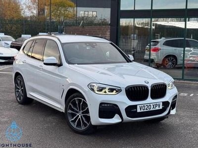White Used 2020 BMW X3 M Sport SUV | £25,695 (Fair price)