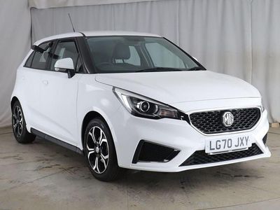 Used MG MG3 Exclusive 106 HP (77 kW) 2020 White Hatchback