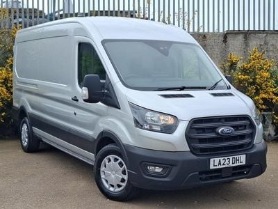 Usado Ford Transit Trend 130 HP (95 kW) 2023 Prateado Van