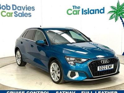 Blue Used 2022 Audi A3 Sportback e-tron Sport Hatchback | £16,450 (Fair price)