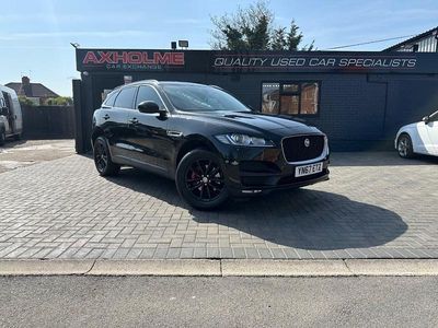 Begagnad Jaguar F-Pace Prestige 163 HK (119 kW) 2017 Svart SUV