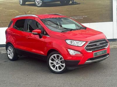 Used Ford Ecosport Titanium 99 HP (72 kW) 2020 Red SUV