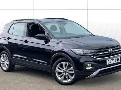 Used VW T-Cross SE 116 HP (85 kW) 2020 Black SUV