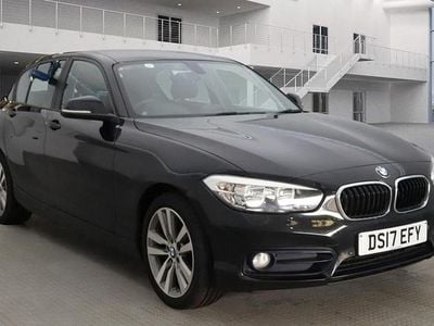 Used BMW 116 Sport Line 2017 Sapphire black Hatchback