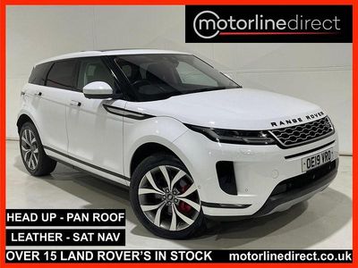Used Land Rover Range Rover evoque HSE 300 HP (220 kW) 2019 White SUV