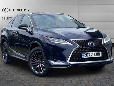 Used Lexus RX450h 313 HP (230 kW) 2022 Blue SUV