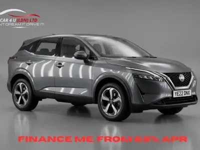 Used Nissan Qashqai N-Connecta 158 HP (116 kW) 2022 Grey SUV