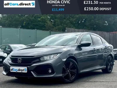 Used Honda Civic SR 129 HP (94 kW) 2018 Grey Hatchback