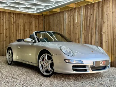 Used Porsche 911 Carrera 4S Cabriolet 350 HP (257 kW) 2006 Silver Cabriolet