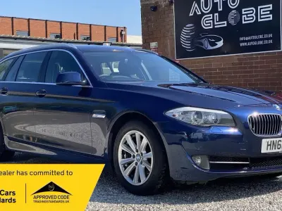 Używany BMW 520 2011 Niebieski Kombi
