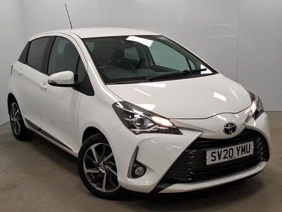 White Used 2020 Toyota Yaris Hatchback | £11,998 (Fair price)