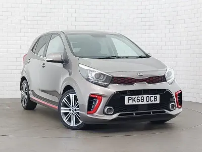 Used Kia Picanto GT-Line 83 HP (61 kW) 2018 Silver Hatchback