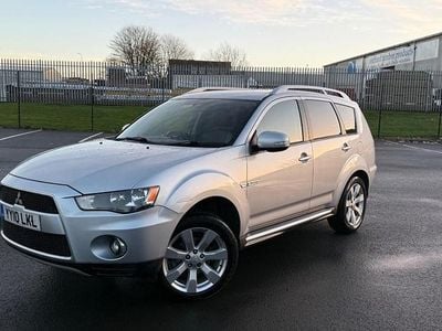 Silver Used 2010 Mitsubishi Outlander SUV | £2,995 (Good price)