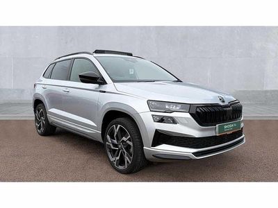 Used Skoda Karoq SportLine 110 HP (80 kW) 2025 Brilliant silver metallic SUV