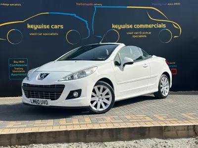 Used Peugeot 207 GTi 120 HP (88 kW) 2010 White Cabriolet