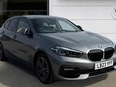 Used BMW 118 Sport Line 134 HP (98 kW) 2023 Grey Hatchback