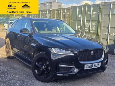 Used Jaguar F-Pace R-Sport 180 HP (132 kW) 2018 Black SUV
