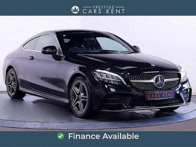 Used Mercedes C200 AMG line 2022 Black Coupe