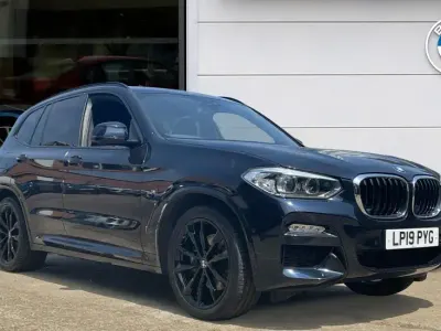 Used BMW X3 M Sport 181 HP (133 kW) 2019 Black SUV