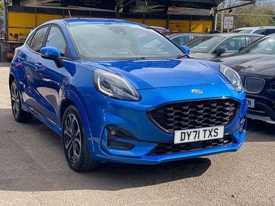 Used Ford Puma ST-Line 125 HP (91 kW) 2021 Blue SUV