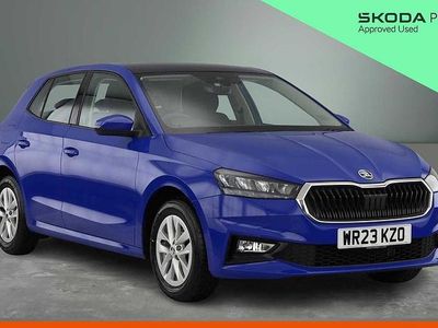 Used Skoda Fabia Comfort 79 HP (58 kW) 2023 Energy blue Hatchback