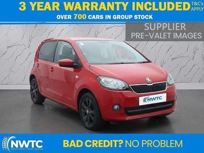 Used Skoda Citigo Colour Edition 60 HP (44 kW) 2017 Red Hatchback