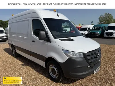 Used Mercedes Sprinter 163 HP (119 kW) 2019 White Van
