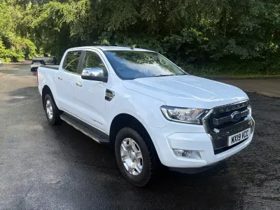 Used Ford Ranger Limited 160 HP (117 kW) 2019 White Pickup