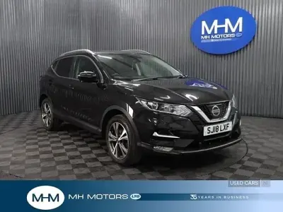 Used Nissan Qashqai N-Connecta 2018 Black SUV