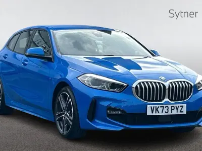 Used BMW 118 M Sport 134 HP (98 kW) 2024 Blue Hatchback