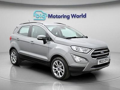 Used Ford Ecosport Titanium 125 HP (91 kW) 2022 Silver SUV