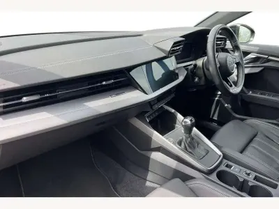 Used Audi A3 S-Line 110 HP (80 kW) 2023 Black Sedan