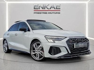 White Used 2021 Audi S3 Sportback Advanced Hatchback | £30,495 (Fair price)