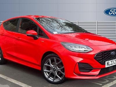 Used Ford Fiesta ST-Line 101 HP (74 kW) 2022 Red Hatchback