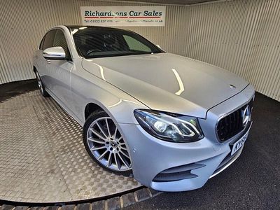 Silver Used 2018 Mercedes E220 AMG line Sedan | £16,500 (A bit pricey)