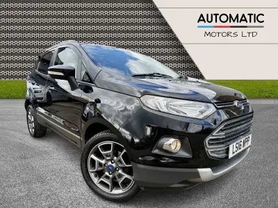 Begagnad Ford Ecosport Titanium 112 HK (82 kW) 2016 Svart SUV