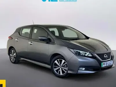 Used Nissan Leaf Acenta 110 kW (150 HP) 2021 Grey Hatchback