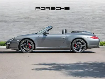 Used Porsche 911 Carrera 4S Cabriolet Sport 2010 Grey Cabriolet
