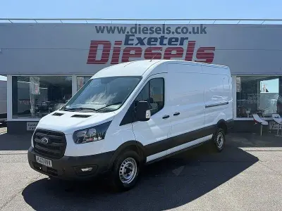Used Ford Transit 130 HP (95 kW) 2023 White Van