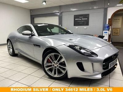 Silver Used 2015 Jaguar F-Type Supercharged Coupe | £27,495 (Fair price)