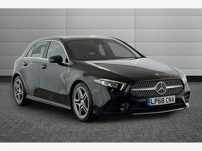 Black Used 2019 Mercedes A250 AMG line Hatchback | £17,795 (Fair price)