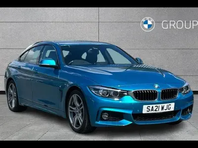 Used BMW 420 Gran Coupé M Sport 181 HP (133 kW) 2021 Blue Coupe