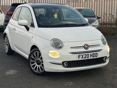 White Used 2020 Fiat 500 Star Hatchback | £7,895 (Fair price)