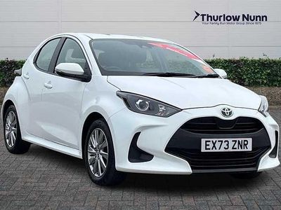 Used Toyota Yaris Hybrid 116 HP (85 kW) 2023 White Hatchback