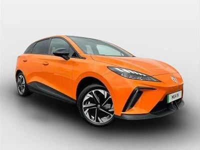 Used MG MG4 EV Trophy 150 kW (204 HP) 2023 Orange Hatchback