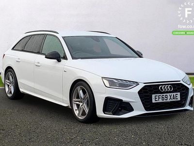 Used Audi A4 Black Edition 150 HP (110 kW) 2020 White Estate