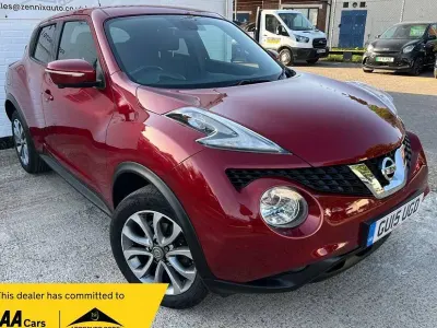 Used Nissan Juke Tekna 117 HP (86 kW) 2015 Red SUV